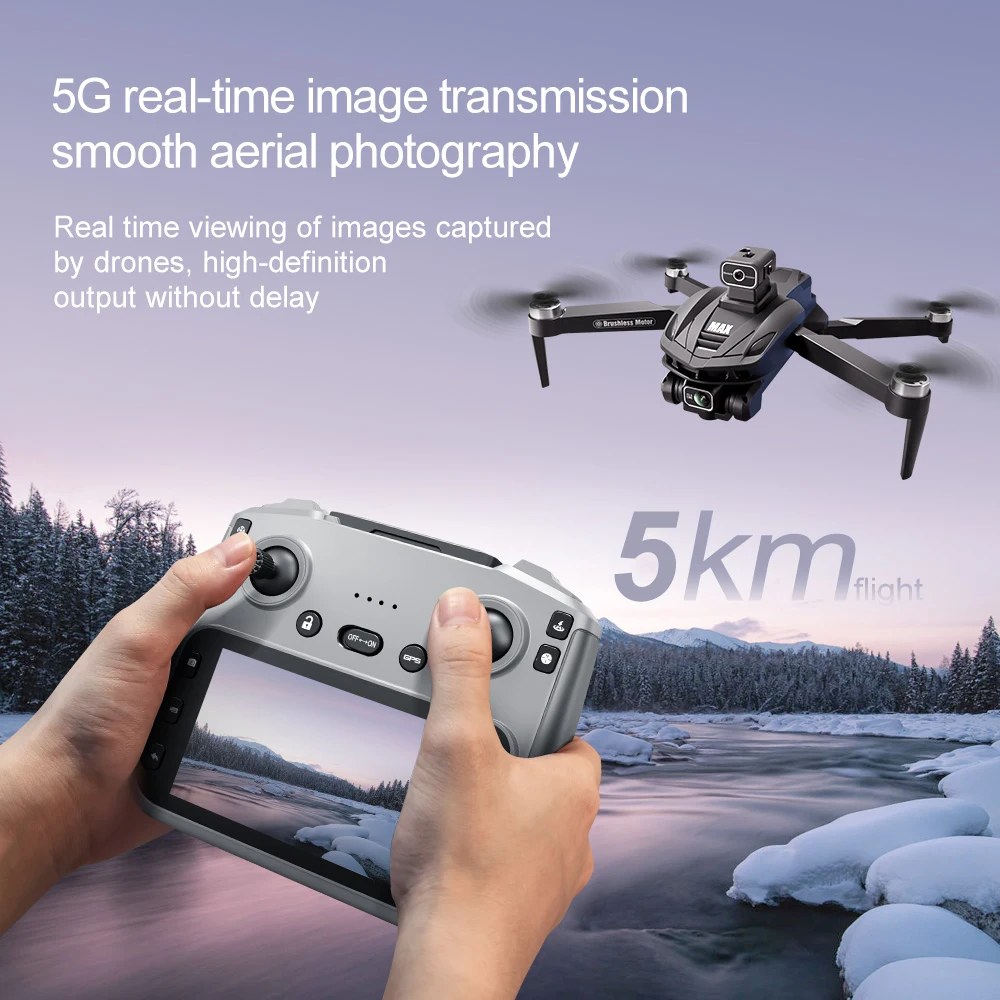 2025 V168 Pro MAX GPS-drone 8K HD-camera 5G WiFi FPV 5