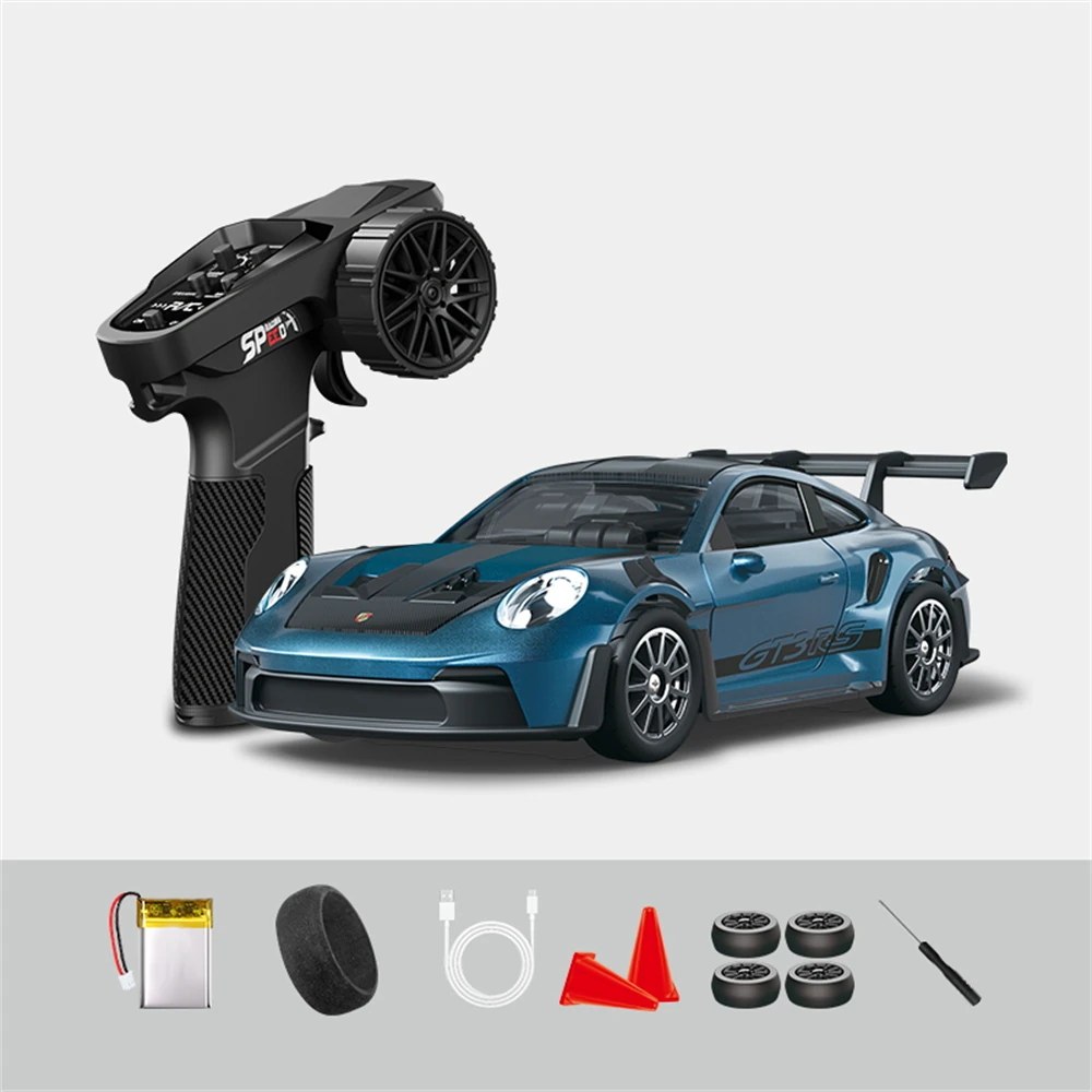 RC Driftauto 1:43 met Gyro - 4WD, LED en Fernbediening 3