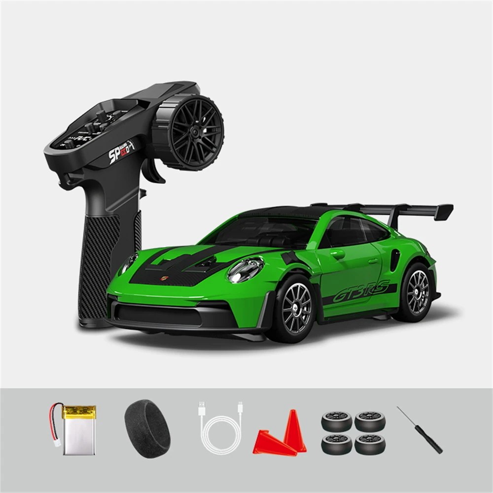 RC Driftauto 1:43 met Gyro - 4WD, LED en Fernbediening 4