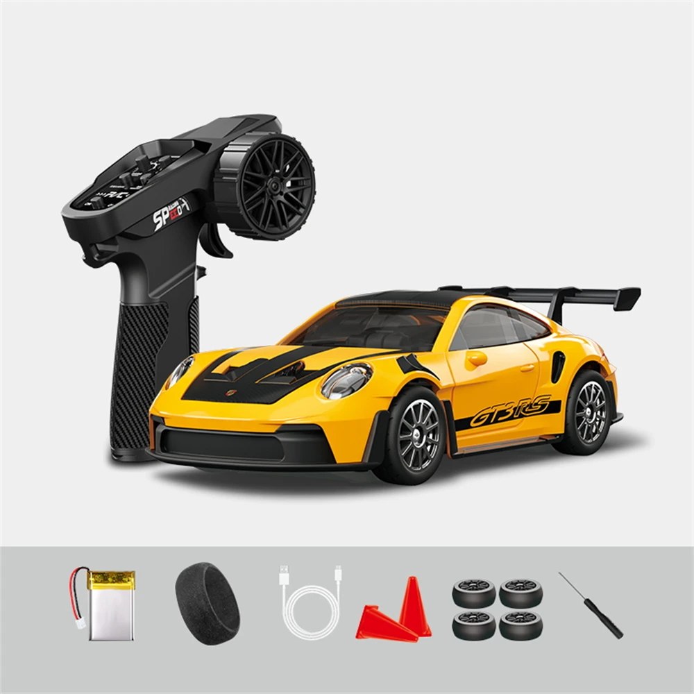 RC Driftauto 1:43 met Gyro - 4WD, LED en Fernbediening 6