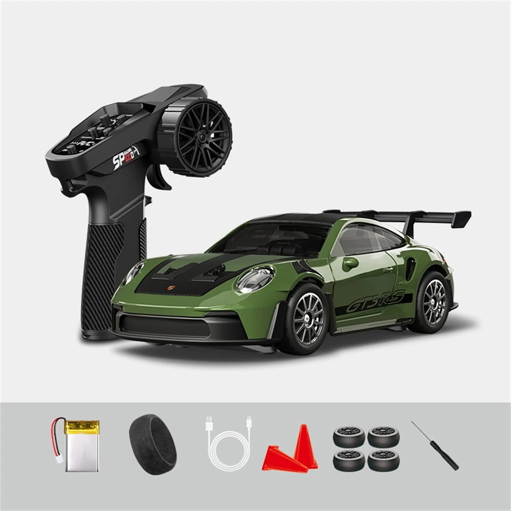 RC Driftauto 1:43 met Gyro - 4WD, LED en Fernbediening 10