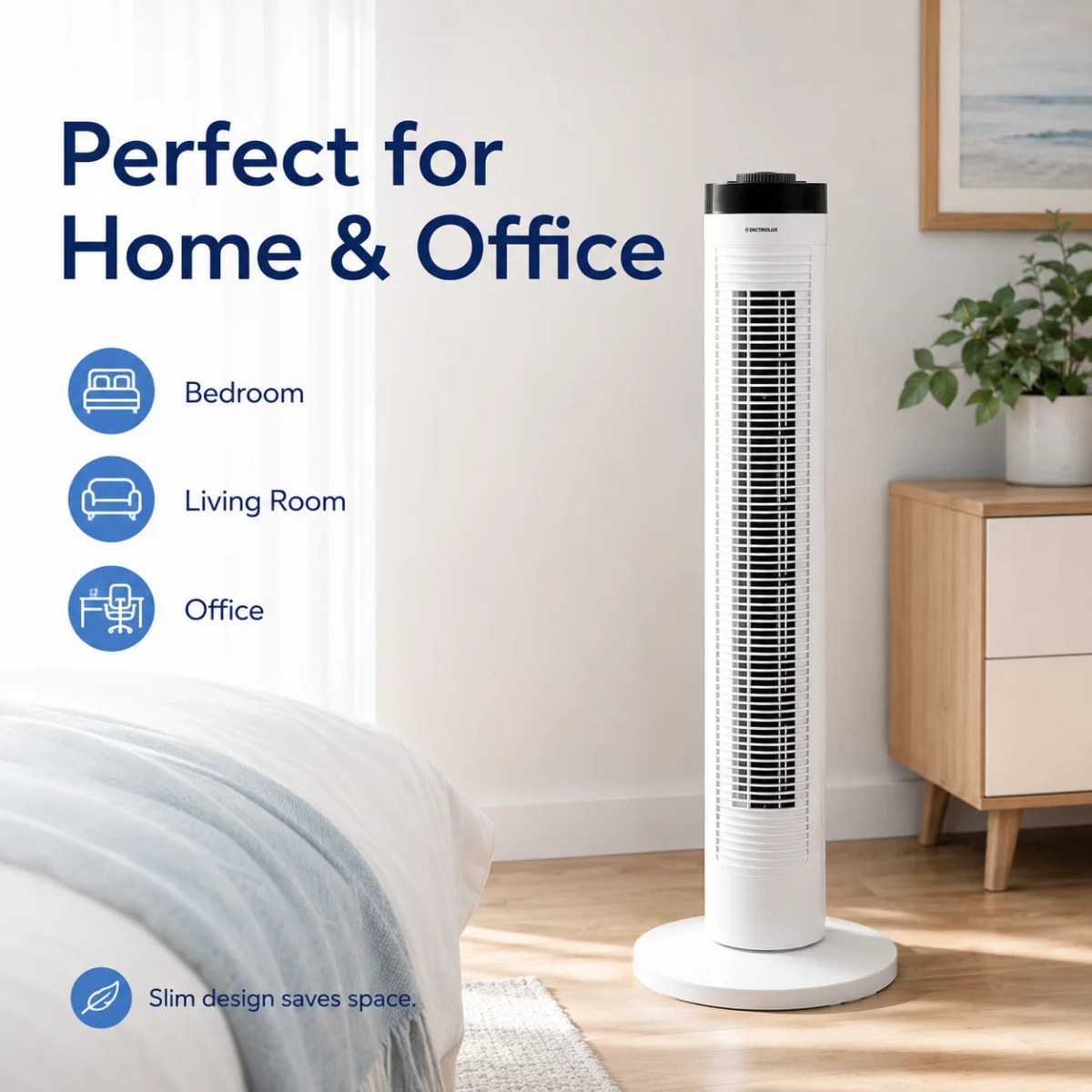 Oscillerende torenventilator 81cm met afstandsbediening 6